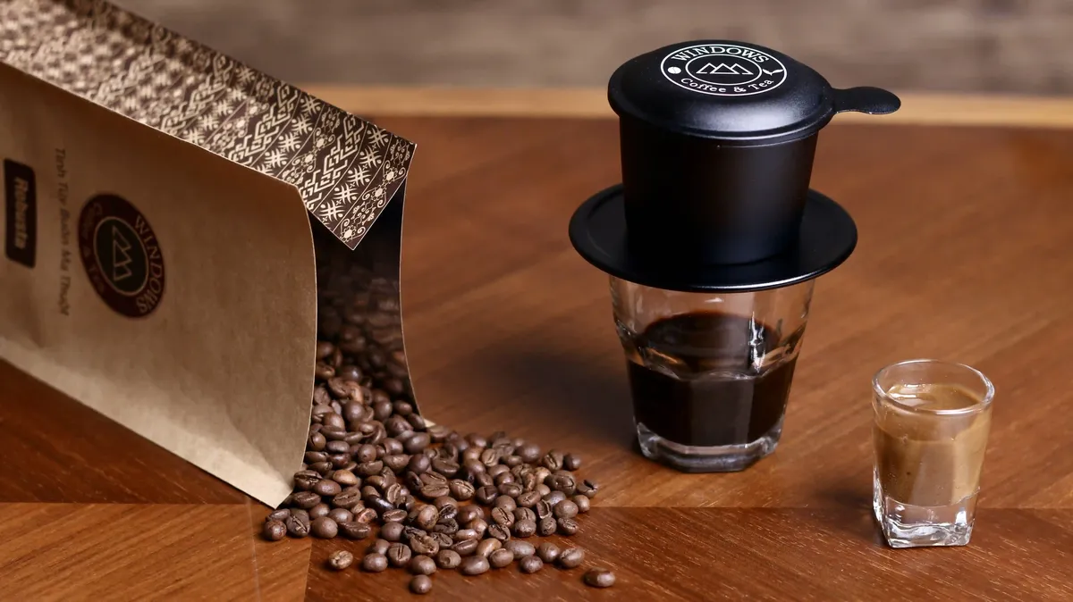 Hướng dẫn pha cà phê phin